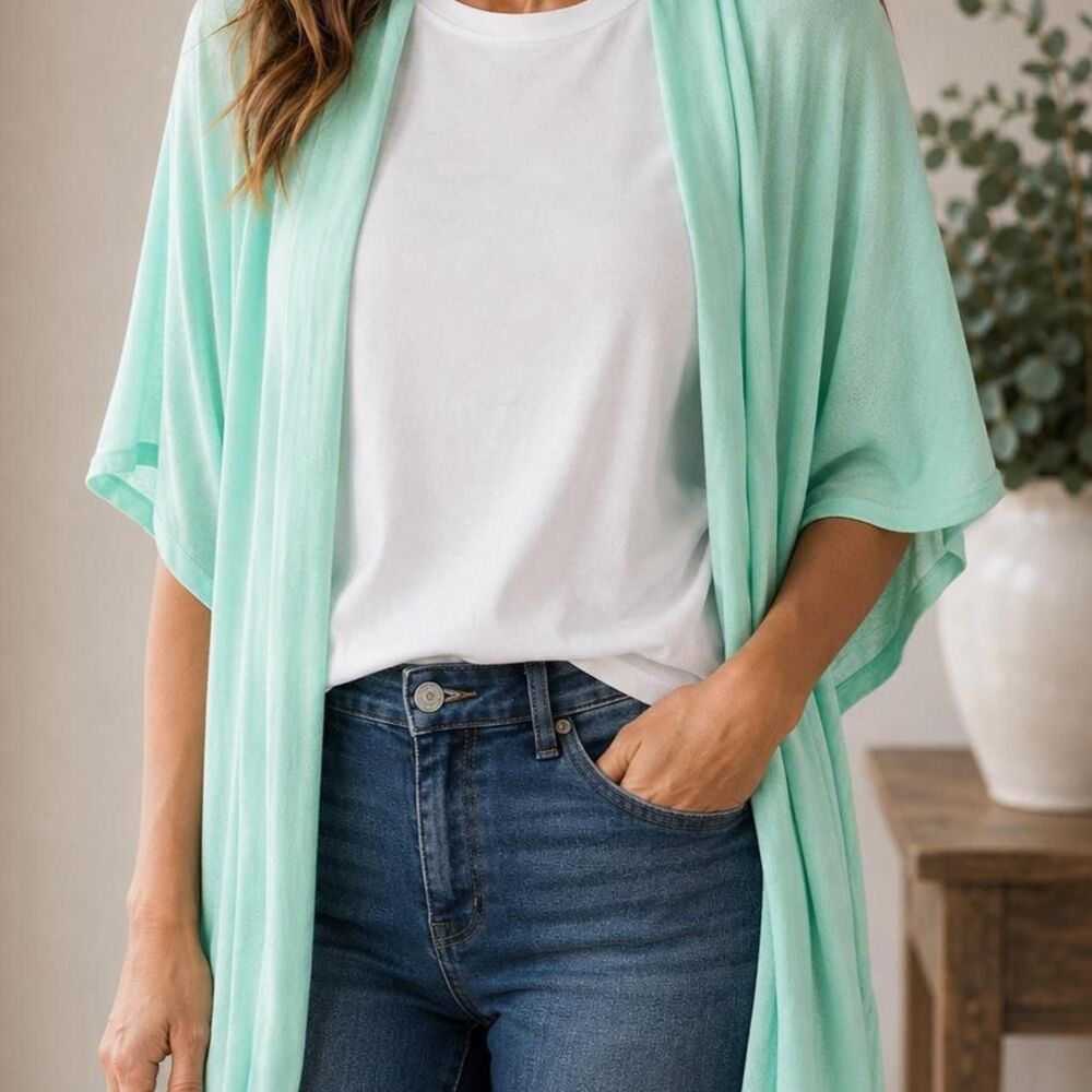 Chris and Carol Women's Blue Cardigan
